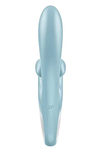 Вібратор-кролик Satisfyer Touch Me 20 см блакитний - фото 9