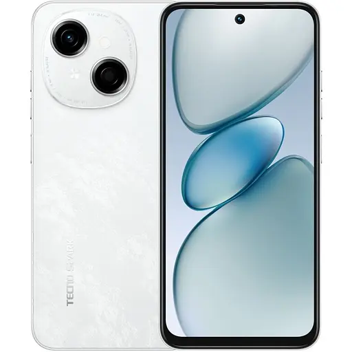 Смартфон Tecno Spark Go 1 (KL4) 3/64 GB Glittey White (4894947036446) [121693]