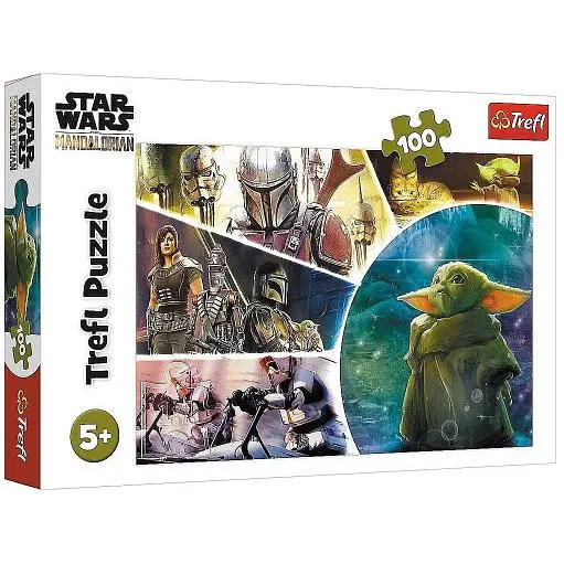 Пазл Trefl Маленький Йода Мандалорец 100 эл. (16413)