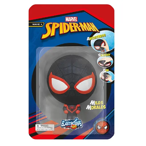 Стретч-игрушка Марвел Человек-паук Черный Elastikorps HEPO10MARM-2 - фото 2