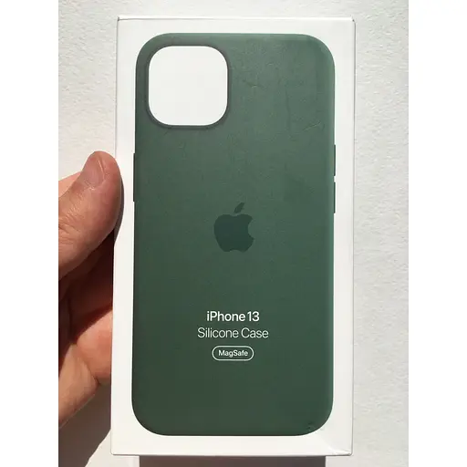 Силіконовий чохол Apple Silicone Case MagSafe для iPhone 13 Eucalyptus MN633ZE/A - фото 2