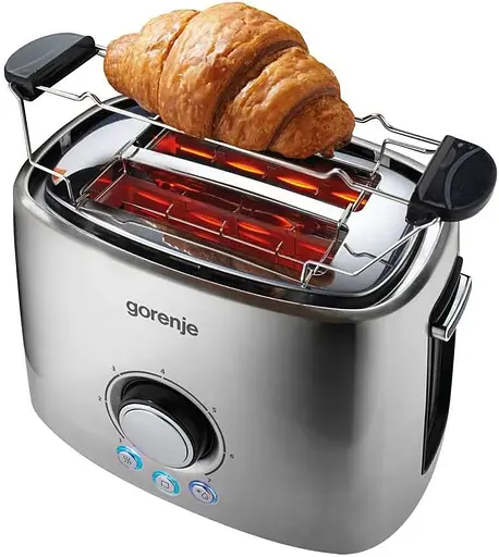Тостер Gorenje 1000 Вт пластик металл - фото 4