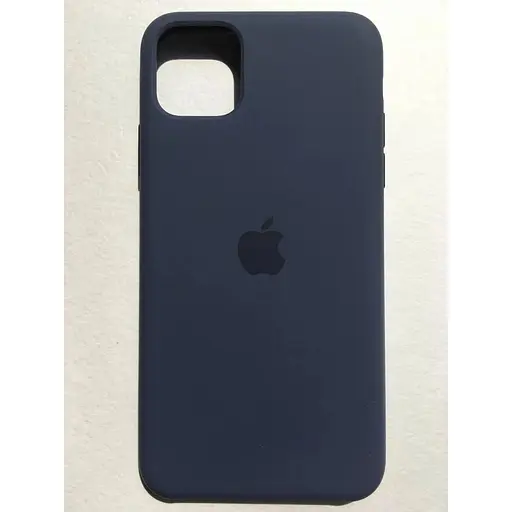 Оригинальный силиконовый чехол Apple Silicone Case для iPhone 11 Pro Max (6.5") Midnight Blue (MWYW2ZM/A) - фото 8