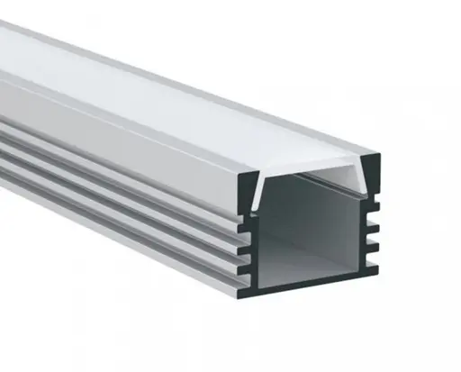 LED профіль підвісний. Розсіювач PC морозний в комплекті. 2м KLOODI KLP1612 2 - фото 1