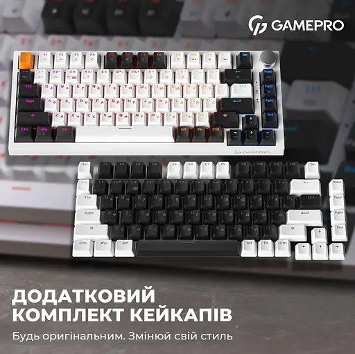 Клавиатура GamePro MK160W Outemu Red Hot-Swap RGB USB White (MK160W) - фото 15