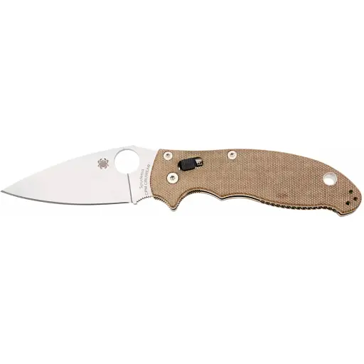 Ніж Spyderco Manix 2 CPM Cru-Wear Micarta Brown