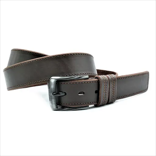 Ремінь шкіряний Le-Mon чоловічий 115-120х3,8 см acs0023787 - фото 4