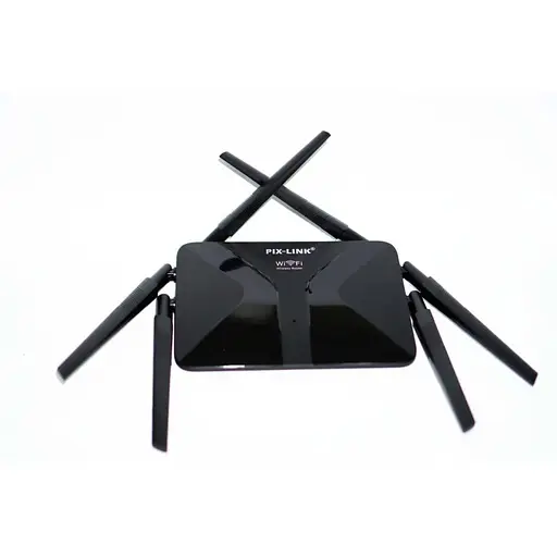 Маршрутизатор WI-FI роутер Pix-Link LV-WR50Q високошвидкісний 6 антен Black (17965) - фото 2
