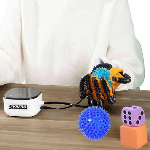 Реабилитационная перчатка SYREBO C10 (мягкая перчатка): робот для реабилитации при прикосновении пальцев - фото 4