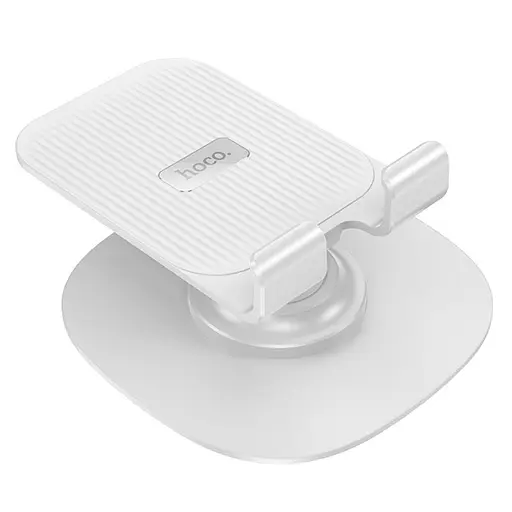 Тримач для телефону Hoco HD6 Winner dual-axis rotating White - фото 2