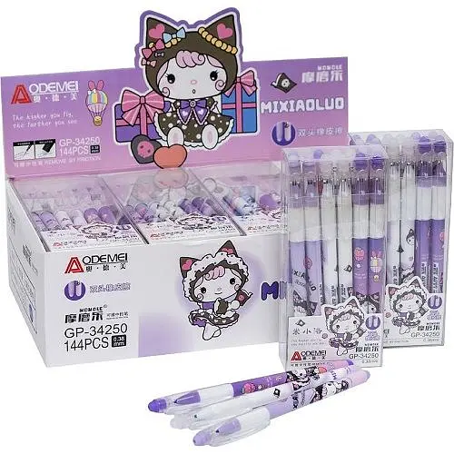 Ручка 34250 "Mixiaoluo" пише-стирає 0,38 мм, синя (6956953542644) - фото 1