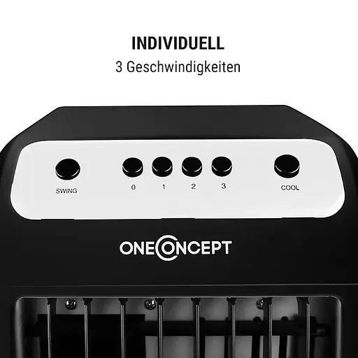 Охолоджувач повітря OneConcept Carribean Blue Чорний (10028180) - фото 5