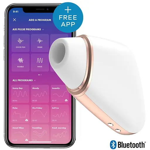 Вакуумний кліторальний стимулятор Satisfyer Love Triangle White - фото 2