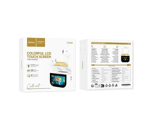 Навушники бездротові Hoco EW89 чорні - фото 7