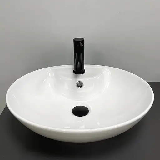 Умивальник VBI Carovilli S white накладний VBI-015507, Білий - фото 3