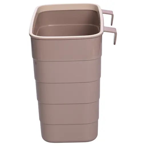 Корзина для мусора Yiwu подвесная кофейная HP-45-18CR - фото 2