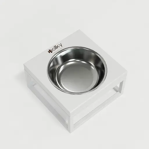 Hollky Base Solo S — миска на підставці для котів і маленьких собак (1 × 0,45 л) - фото 5