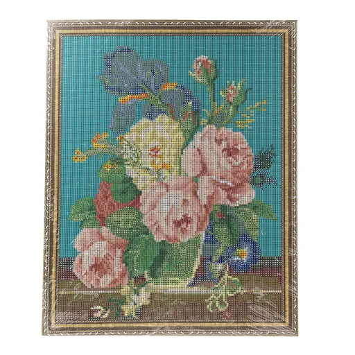 Набір з алмазною мозаїкою "Квітковий натюрморт" 40*50 см, IDEA2-CK1252, ТМ "99IDEAS" - фото 7