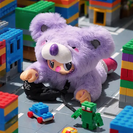 Колекційна іграшка Pop Top Find A Bag Rebel Bear Кул бой (CSRB005) - фото 8