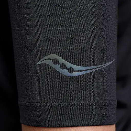 Футболка Saucony W Stopwatch Short Sleeve Black M (1097-SAW800484-BK M) - фото 5