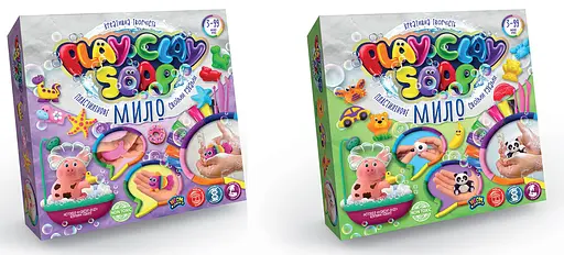 Набір творчості Пластилінове мило Play Clay Soap великий, укр, Danko Toys - фото 2