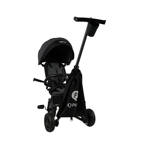 Велосипед трехколесный детский Nova+ Rubber складной Ultimate Black (S700-17Nova+RubberUB) - фото 5