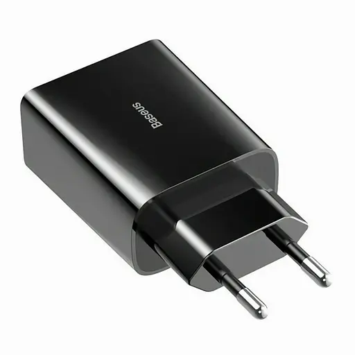 Зарядний пристрій Baseus Speed Mini Quick Charger 1C 20 W EU CCFS-SN01 чорний - фото 2