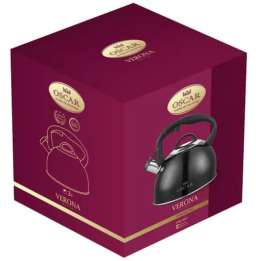 Чайник Oscar Verona 3 л (6747400) - фото 4