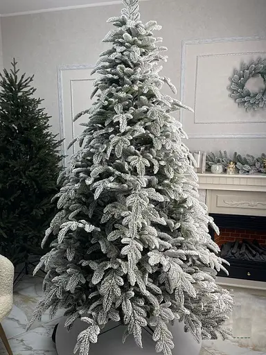 Лита Бельгійська ялинка з густою хвоєю (Засніжена) 1.6м