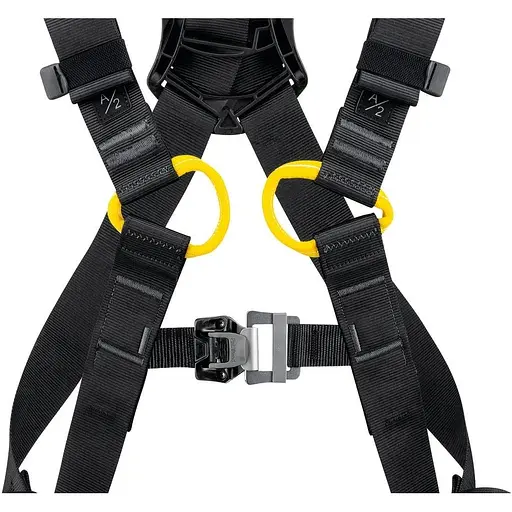 Страховочная система Petzl Newton EU 1 Black/Yellow (1052-C073AA01) - фото 3