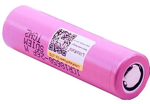 Аккумулятор LiitoKala Lii-26FM 18650 2600mah (Розовый) - фото 4