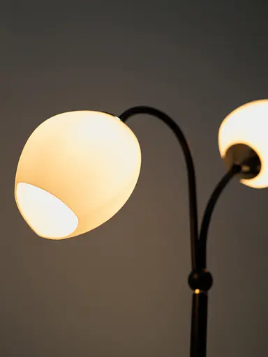 Торшер LK-725F/2 E27 WH/BK - фото 3