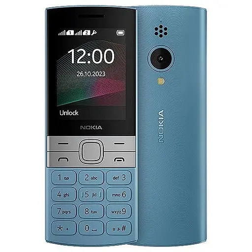Телефон Nokia 150 2023 Dual Sim TA-1582 cyan - фото 3
