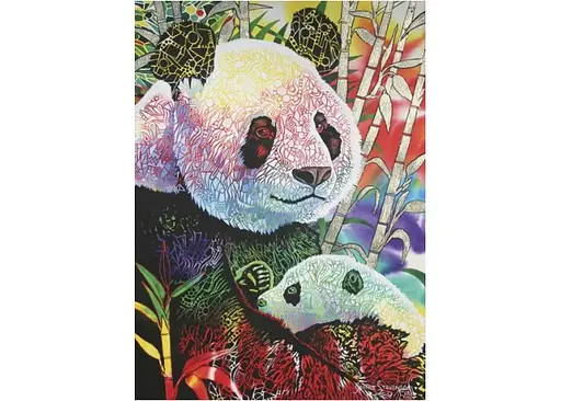 Пазл Anatolian Радужная панда 1000 эл. (1099-1) - фото 2