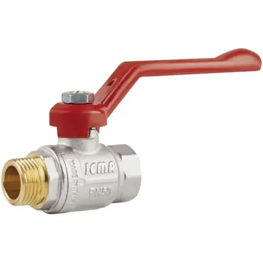 Кран кульовий Icma 1/2" прямий №352 (87352AD11) - фото 1