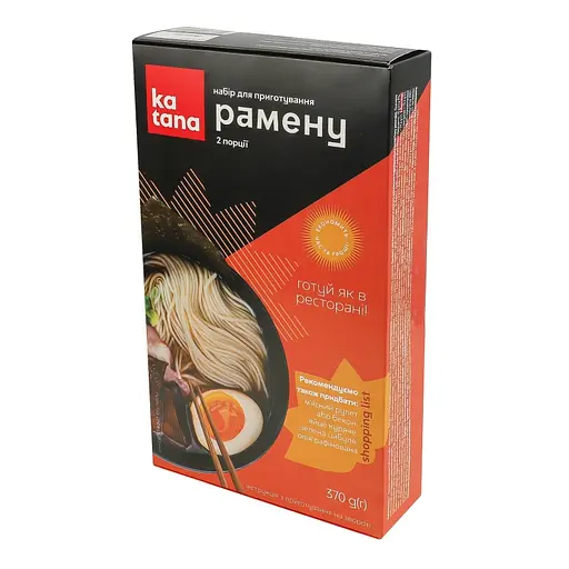 Набор для приготовления рамена Katana 370 г. - фото 1