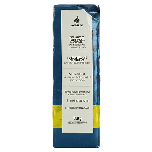 Кава Candelas Essential Descafeinado мелена 500 г - фото 4