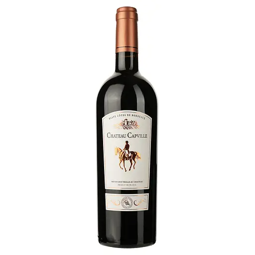 Вино Chateau Capville 2017 червоне сухе 0.75 л
