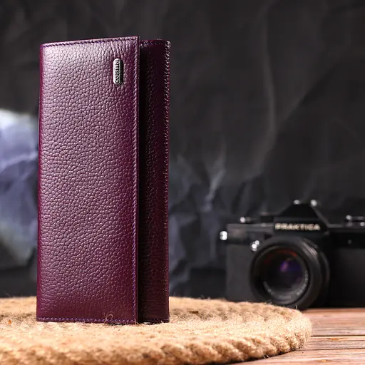 Женский кожаный кошелек Canpellini 19х9.2х2 см acs0025138 - фото 6