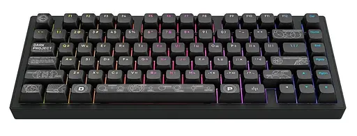 Клавіатура Dark Project ALU81 Terra Nova ENG/UA (DPKB_NOVA_81_ANSI_BLACK_UA) - фото 5