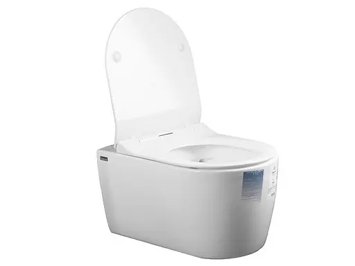 Унитаз подвесной Idevit Alfa Iderimless с сидением Soft Close SETK3104-2616-001-1-6000, Белый - фото 6