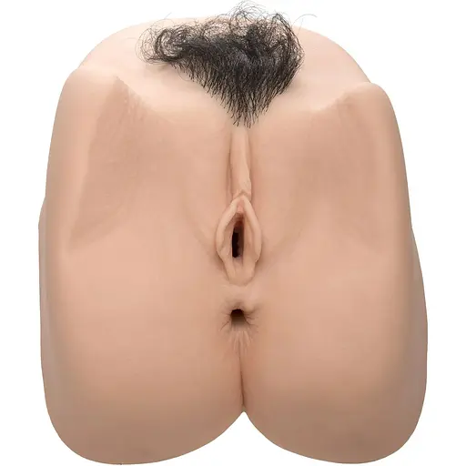 Мастурбатор з вібрацією Doc Johnson Sasha Grey UltraSkyn Deep Penetration Vibrating Pussy&Ass