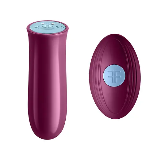 Вібромасажер Dreamtoys Femme Funn Bullet 8.1 см бордовий - фото 4