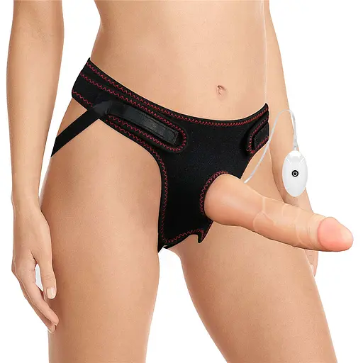 Страпон LoveToy Easy Strapon Set 7.5'' 19 см телесный - фото 2