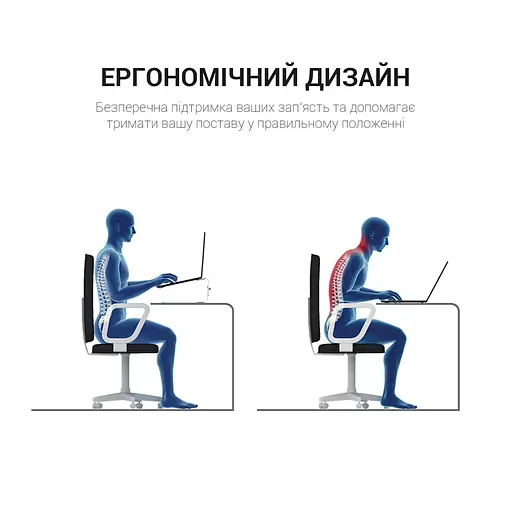 Підставка для ноутбука OfficePro 17,3" Grey (LS111G) - фото 6