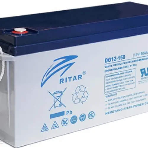 Акумулятор Ritar GEL DG12-150, Gray Case, (12V 150.0Ah)