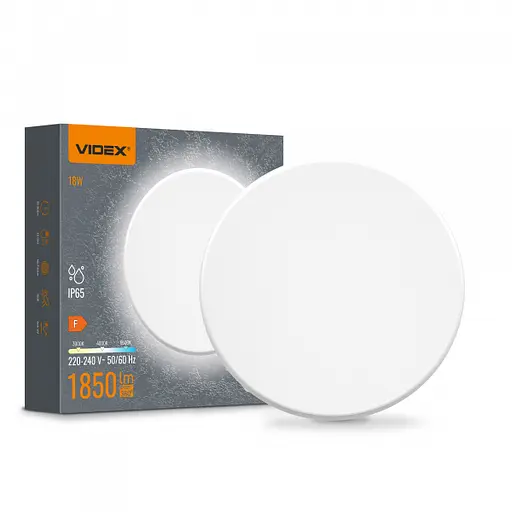 LED світильник настінний IP65 VIDEX WL03 18W 3000K-4000K-6500K White - фото 1