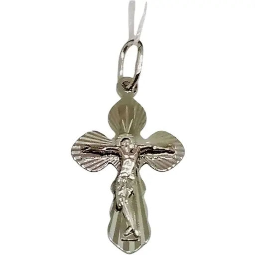 Золотий хрестик Столична Ювелірна Фабрика. Розп'яття Христа. 529703Б