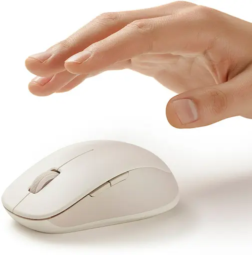 Миша комп'ютерна Xiaomi Dual-mode Wireless Mouse 2 White (BHR8849GL) - фото 5