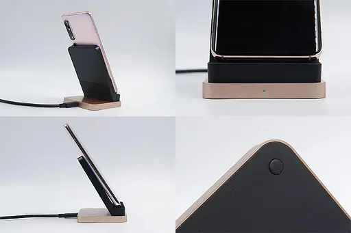 Бездротовий зарядний пристрій Xiaomi Mi Air-cooling Wireless Charging Stand 55 W (MDY-12-EN) - фото 3